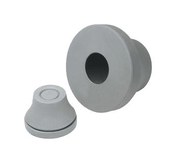 Essentra Components Gr67M16A Grommet, Epdm Rubber, 16.5mm, Grey