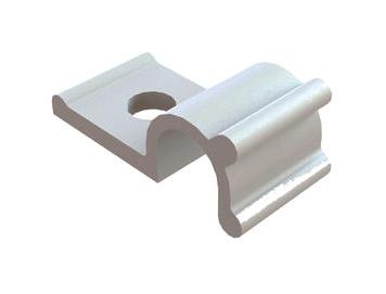 Essentra Components Hurcs-2-01 Cable Clamp, Screw, Nylon 6.6, Natural