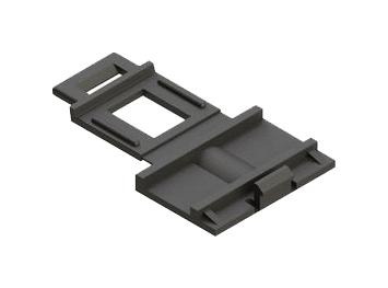 Essentra Components Mcc-1-01A-Bk Wire Clip, Adhesive, Pa66, Black