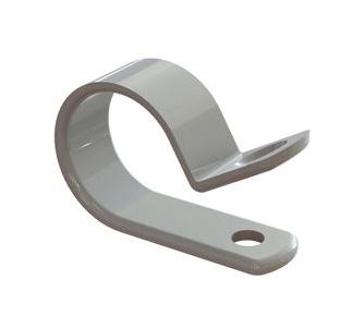 Essentra Components N-8B-19 Cable Clamp, Nylon 6.6, Natural, 12.7mm