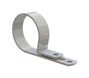 Essentra Components N-20B Cable Clamp, Nylon 6.6, Natural