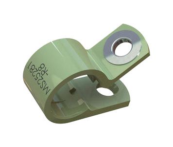 Essentra Components Nm-16-R16 Cable Clamp, 1, Nylon, Grn, Screw