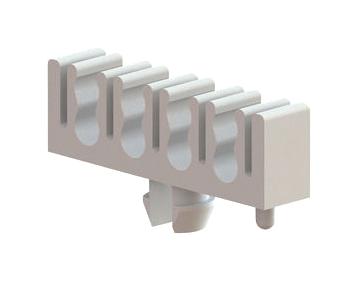 Essentra Components Ofb3P-4-19 Cable Clamp, Nylon 6.6, Natural, 23.9mm