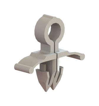 Essentra Components Src-1-01 Cable Clamp, Natural, Nylon 6.6