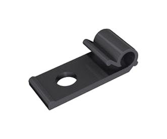 Essentra Components Whc-125-01Bk Cable Clamp, Nylon 6.6, Black, 3.2mm