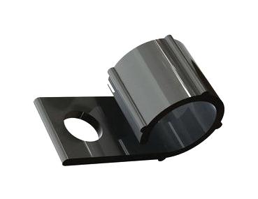 Essentra Components Whc-250-01Bk Cable Clamp, Nylon 6.6, Black, 6.4mm