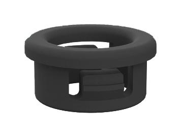 Essentra Components 22Mp01040 Grommet, Nylon 6, 0.531, Black