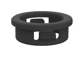 Essentra Components 22Mp01050 Grommet, Nylon 6, 0.625, Black