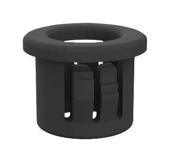 Essentra Components 22Mp04375 Grommet, Nylon 6, 0.437, Black