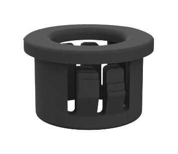 Essentra Components 22Mp05626 Grommet, Nylon 6, 0.562, Black