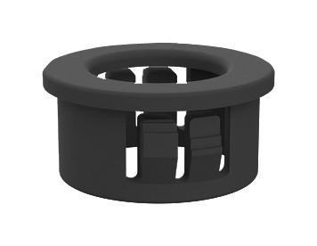 Essentra Components 22Mp06878 Grommet, Nylon 6, 0.687, Black