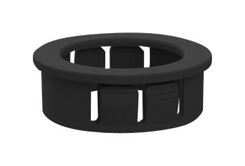 Essentra Components 22Mp12515 Grommet, Nylon 6, 1.25, Black