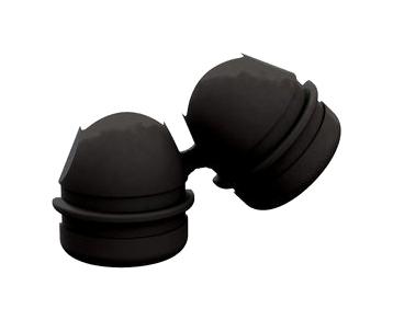 Essentra Components 23Mp04Kezs Grommet, Nylon, 12.7mm, Black