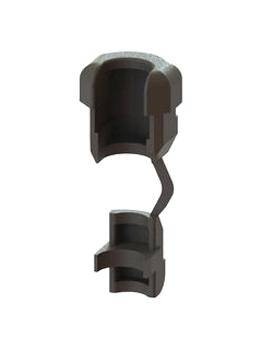 Essentra Components 23Mp07W20 Grommet, Nylon, 22.2mm, Black