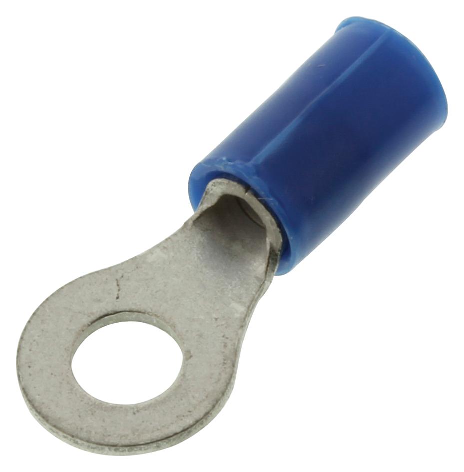 Amp Connectors / Te Connectivity 32959 Terminal, Ring Tongue, #8, Crimp, Blue