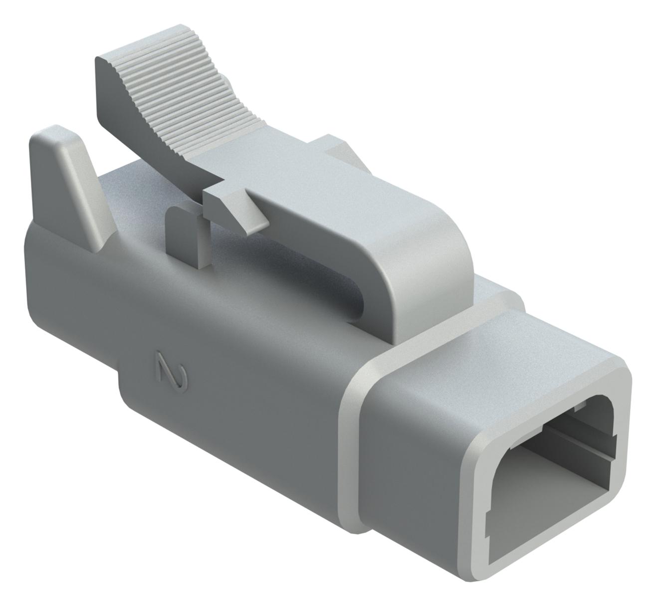 Amphenol Sine/tuchel Atm06-2S Connector Housing, Plug, 2 Position