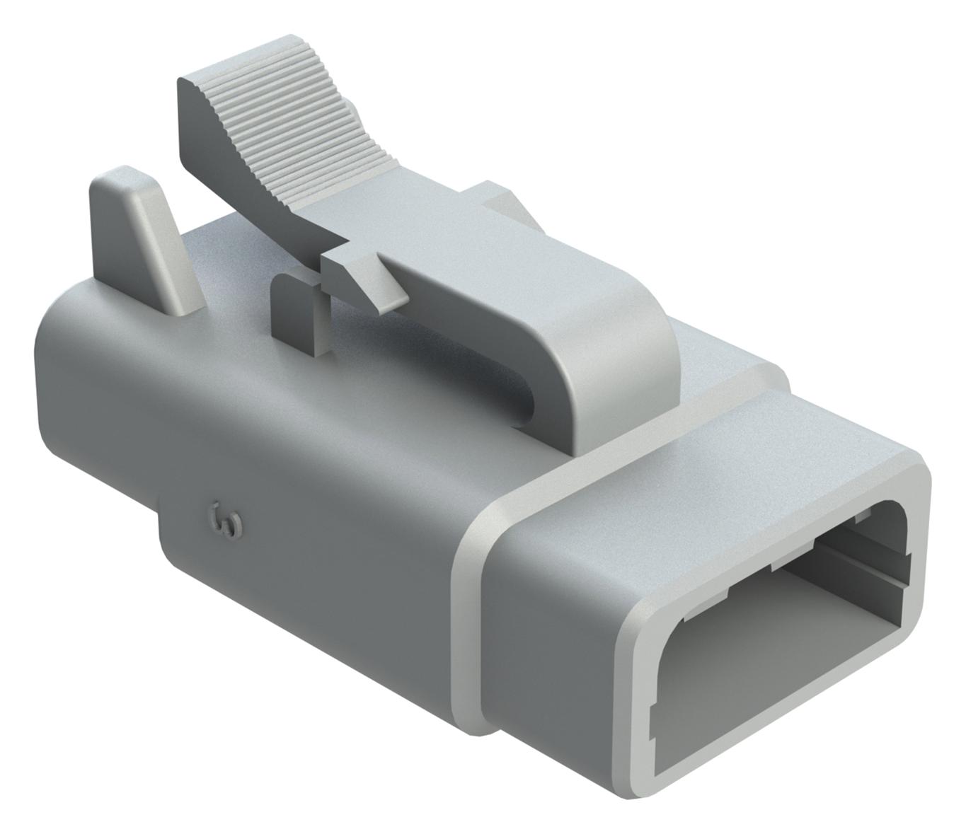 Amphenol Sine/tuchel Atm06-3S Connector Housing, Plug, 3 Position