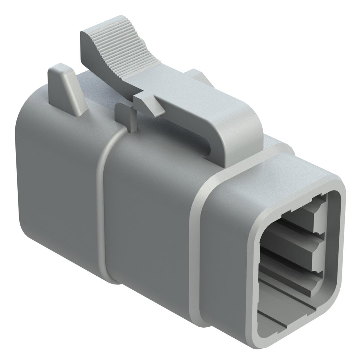 Amphenol Sine/tuchel Atm06-6S Connector Housing, Plug, 6 Position