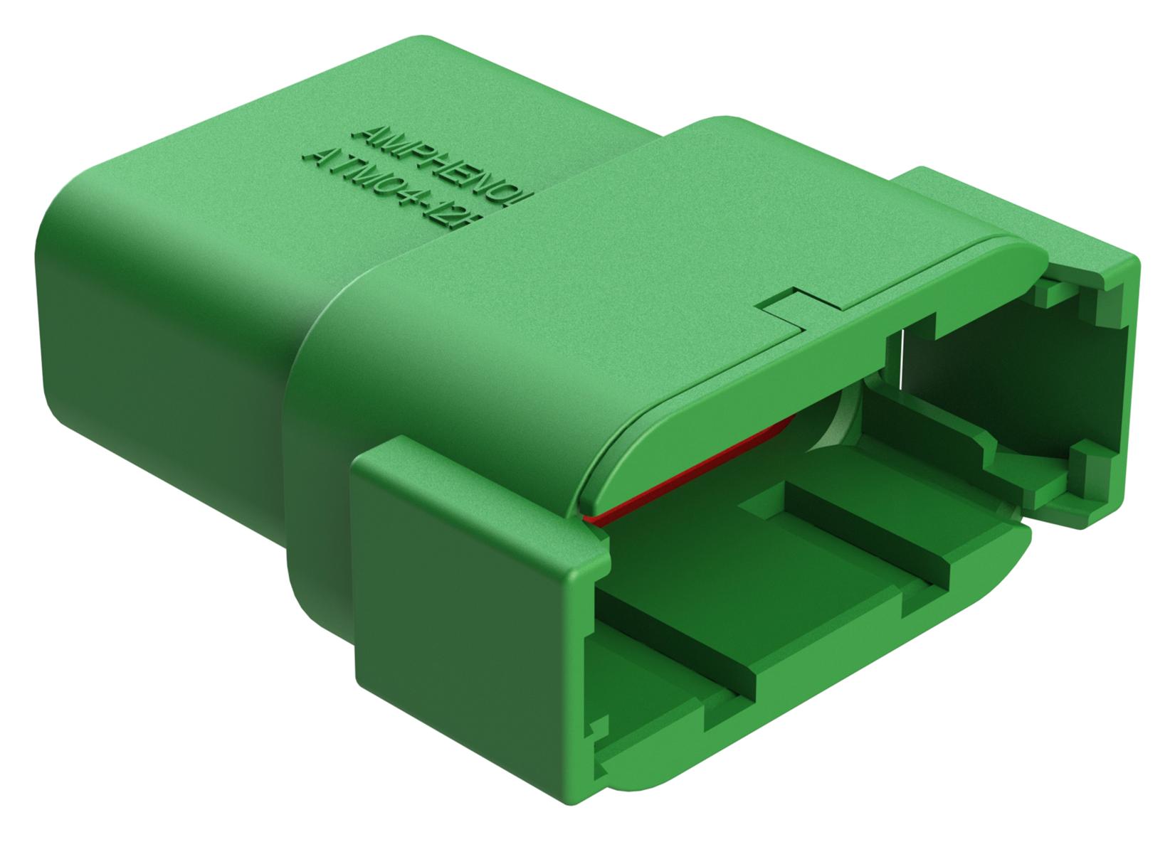 Amphenol Sine/tuchel Atm04-12Pc 12-Way Receptacle, Male Connector With C Position Key 66W6607