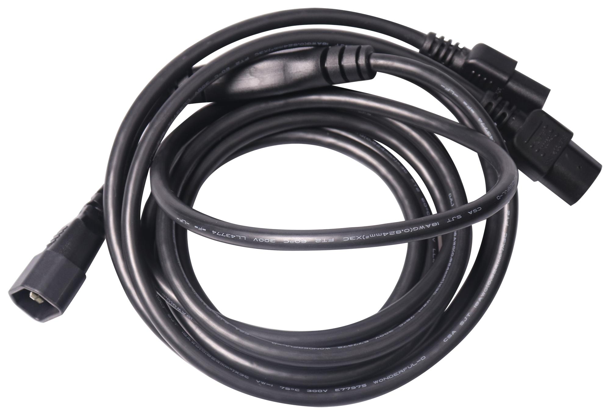 Multicomp Pro Mc002826 Power Cord, Iec 60320 C14-C13, 10Ft