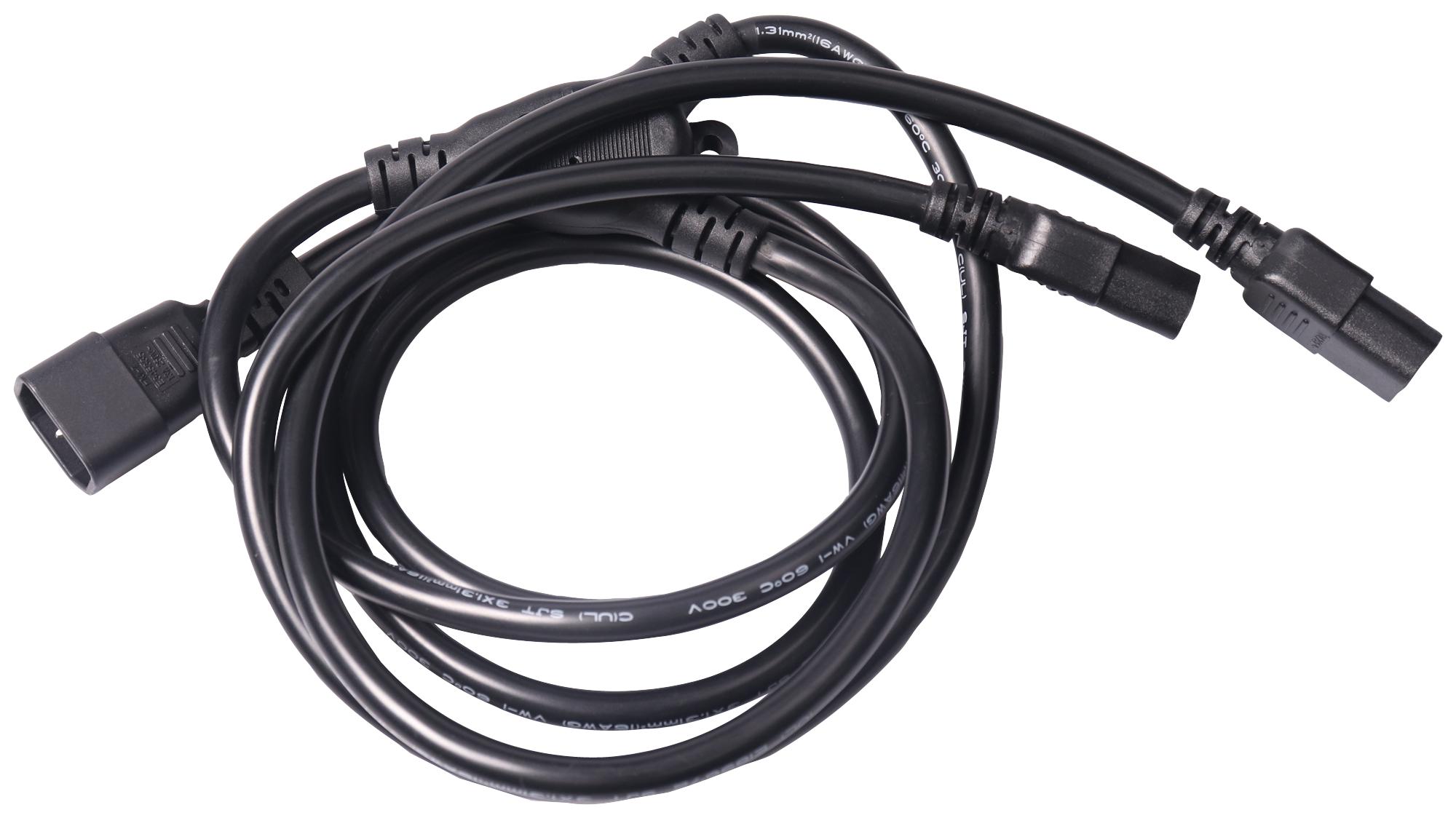 Multicomp Pro Mc002830 Power Cord, Iec 60320 C14-C13, 6Ft