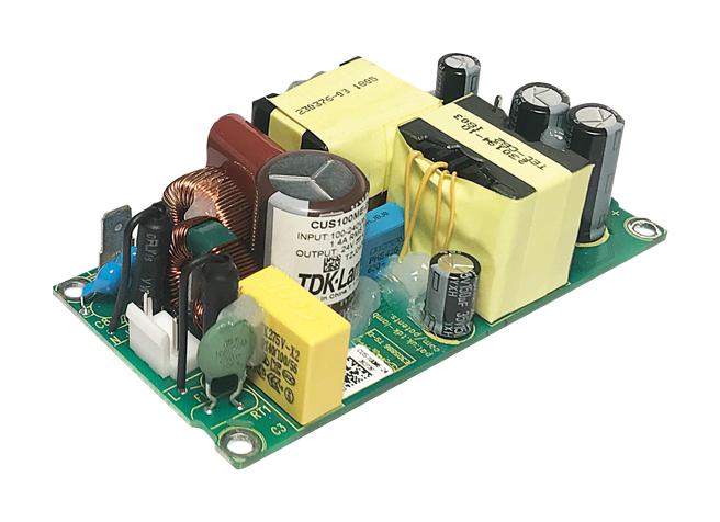 TDK-Lambda Cus100Me-18 Power Supply, Medical, Ac-Dc, 18V, 5.55A