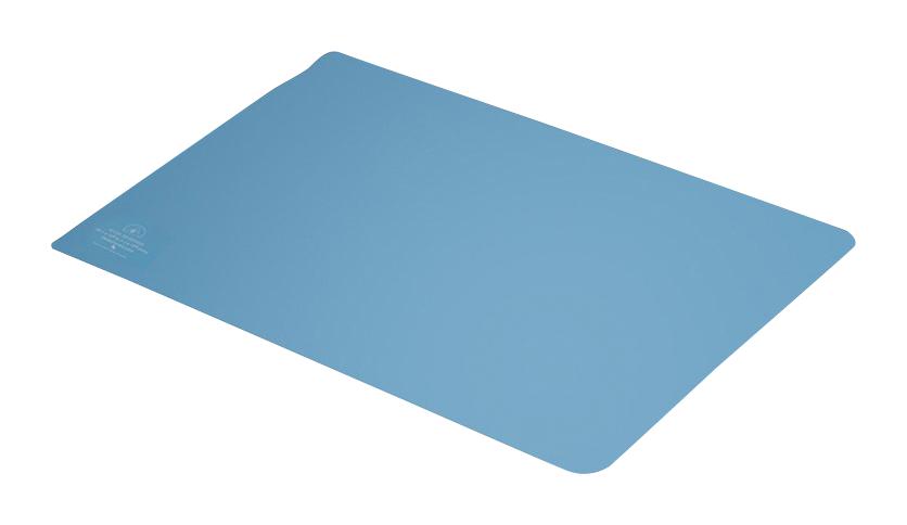 SCS 770096 2-Layer Rubber Mat, 24 X 16, Blue/blk