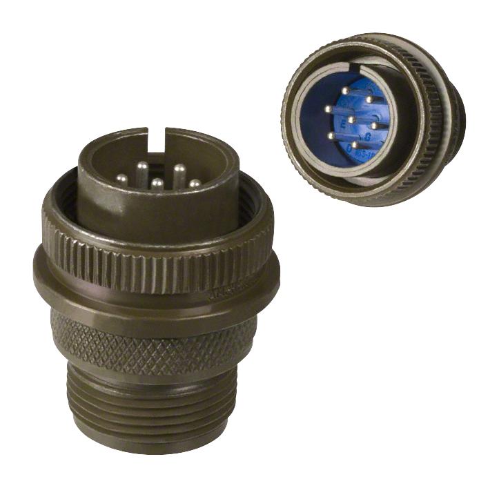 Amphenol Industrial 97-3106A-32-414P Circular Connector, Plug, 52Pos, 32-414