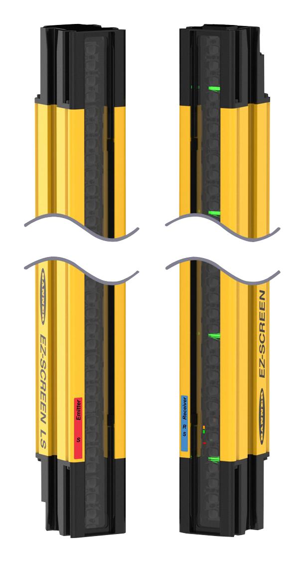 Banner Engineering Sllp40-910P88 Safety Light Curtains, 24V, 910mm