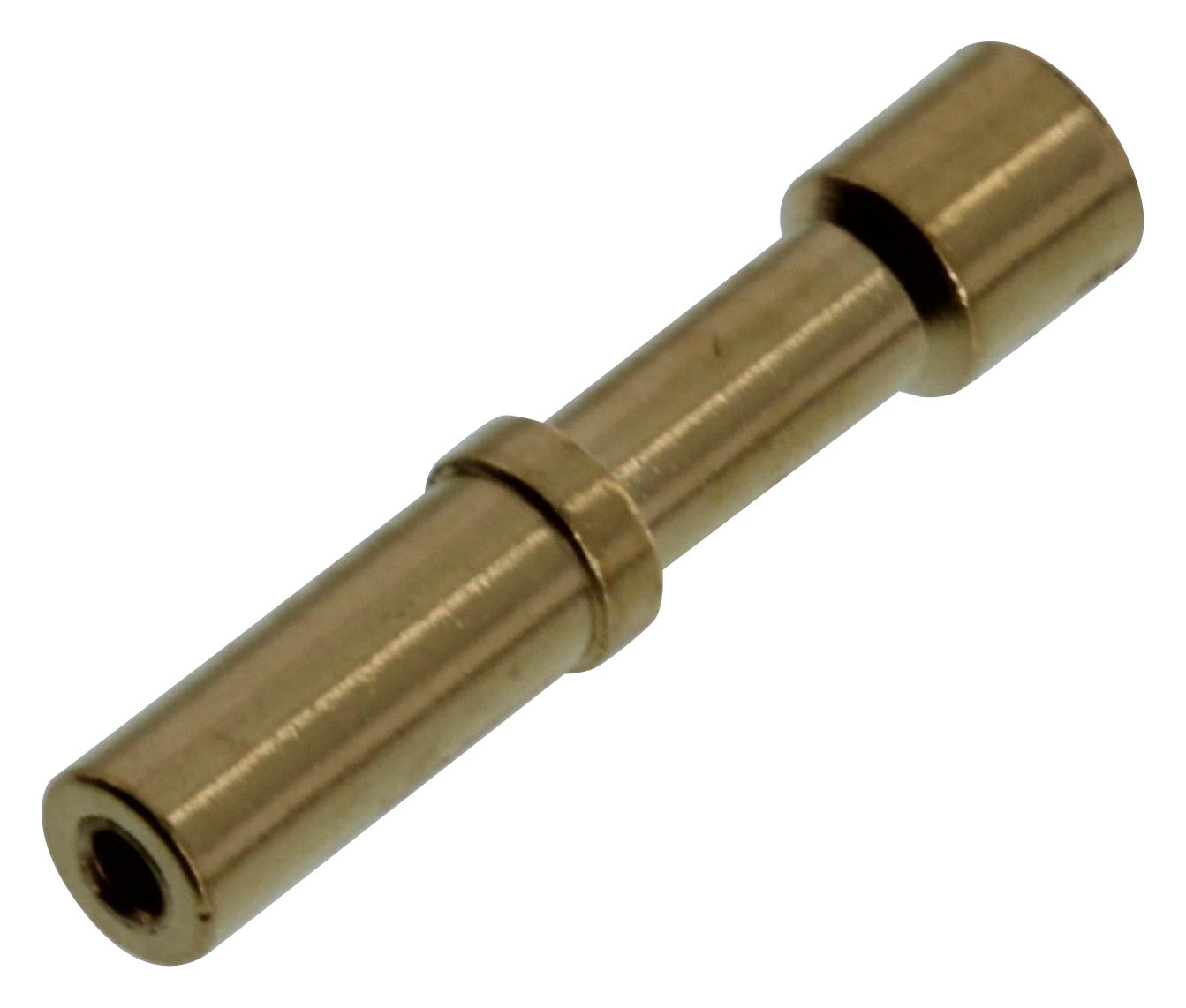 Mill-Max 5448-0-33-15-16-27-10-0 Crimp Socket, 1Pos, Beryllium Copper