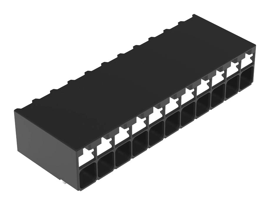 WAGO 2086-1231/300-000 Tb, Wire To Brd, R/a, 11Pos, 16Awg