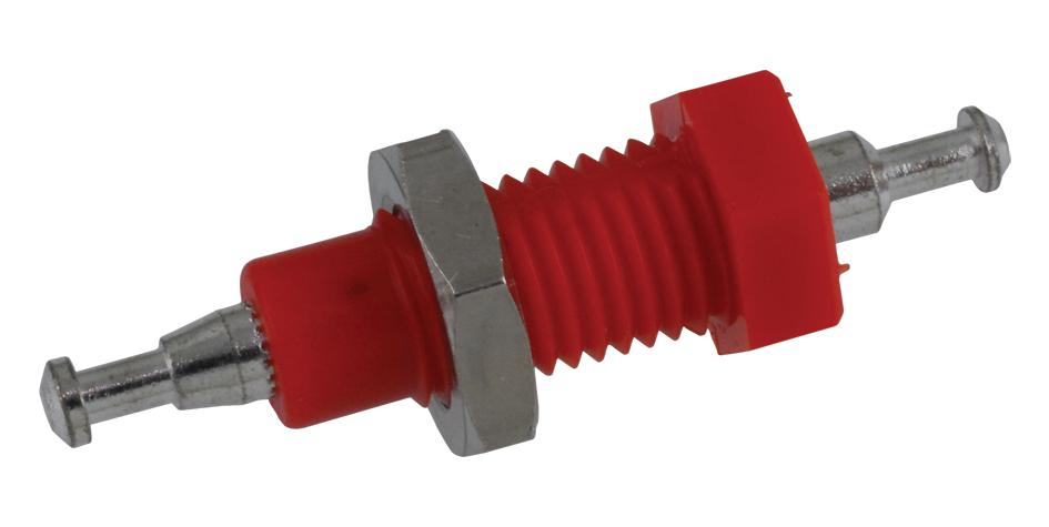 Abbatron Hh Smith 1507-102 Tip Jack, 2000V, 10A, Red