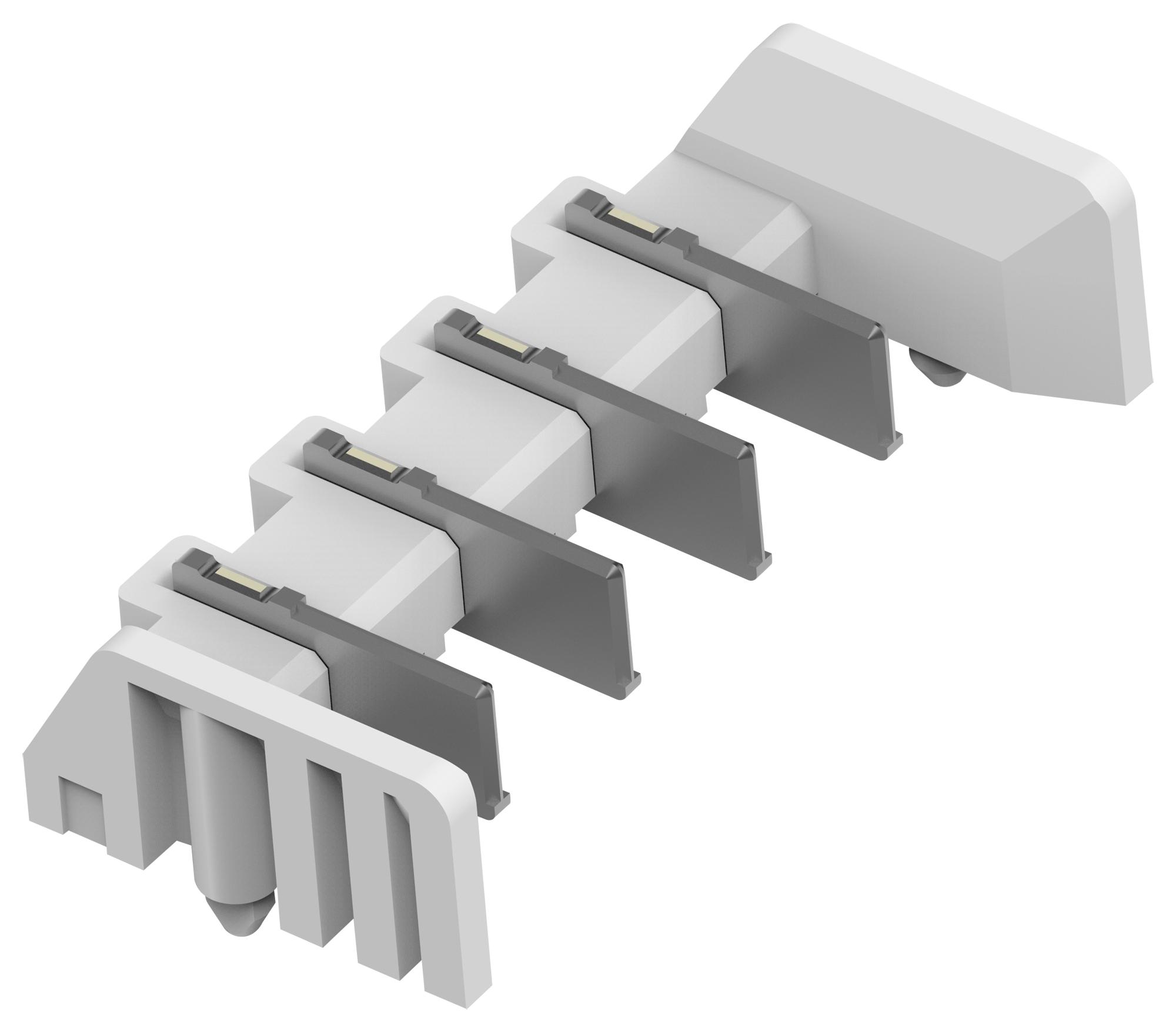 Buchanan / Te Connectivity 2318770-4 Terminal Block, Header, 4Pos, Smd