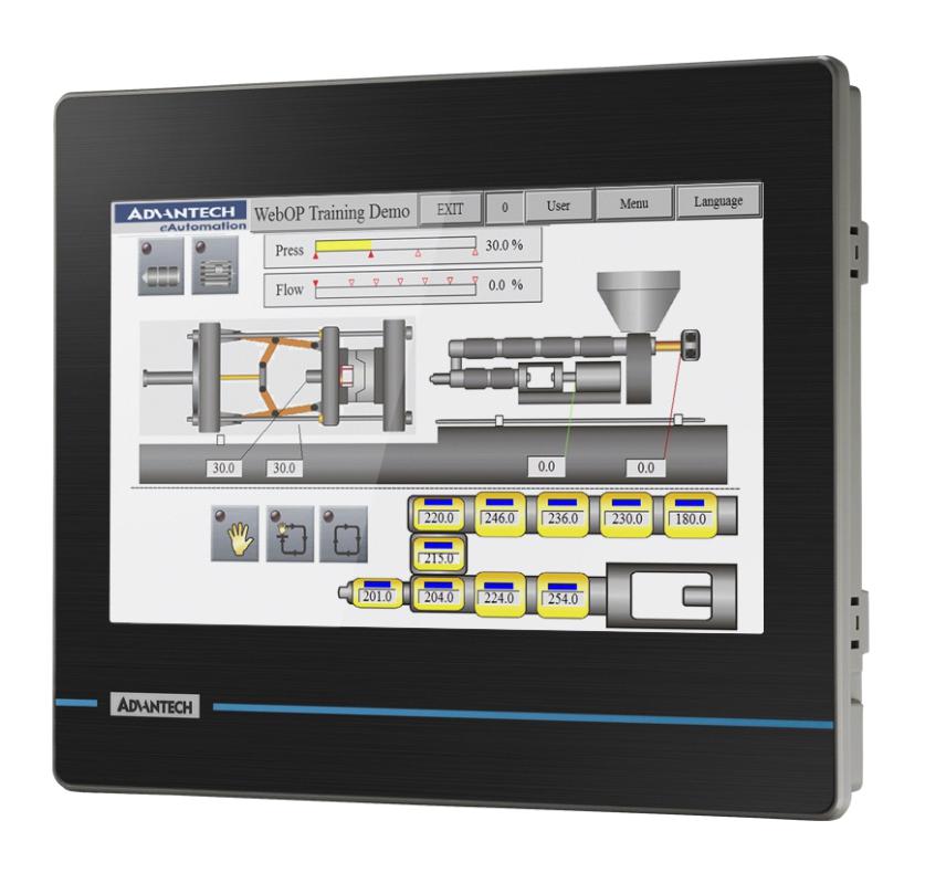 Advantech Wop-210K-Nae Operator Panel, Wsvga Tft Lcd, 10.1