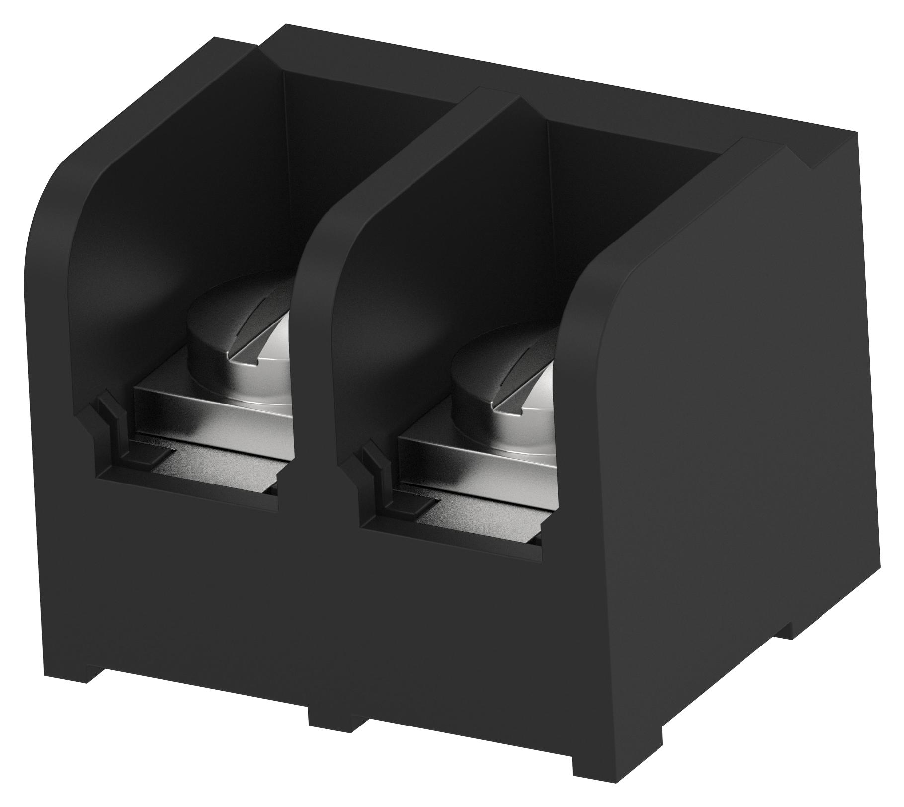 Buchanan / Te Connectivity 5-1437657-7 Terminal Block, Barrier, 2 Position, 18-10Awg