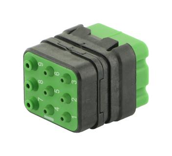 Souriau 8Mq2M0936Ac Rectangular Module, Plug, 9Pos, 3Row