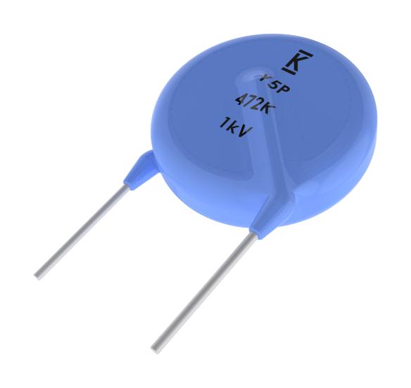 KEMET Cgp5C332Kgydaa7301 Capacitor, 4700Pf, 2Kv, Disc, Radial