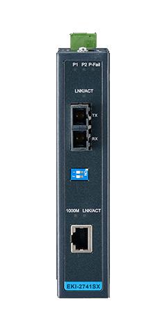 Advantech Eki-2741Sxi-Be Media Conv, Giga Ethernet-1000Basesx