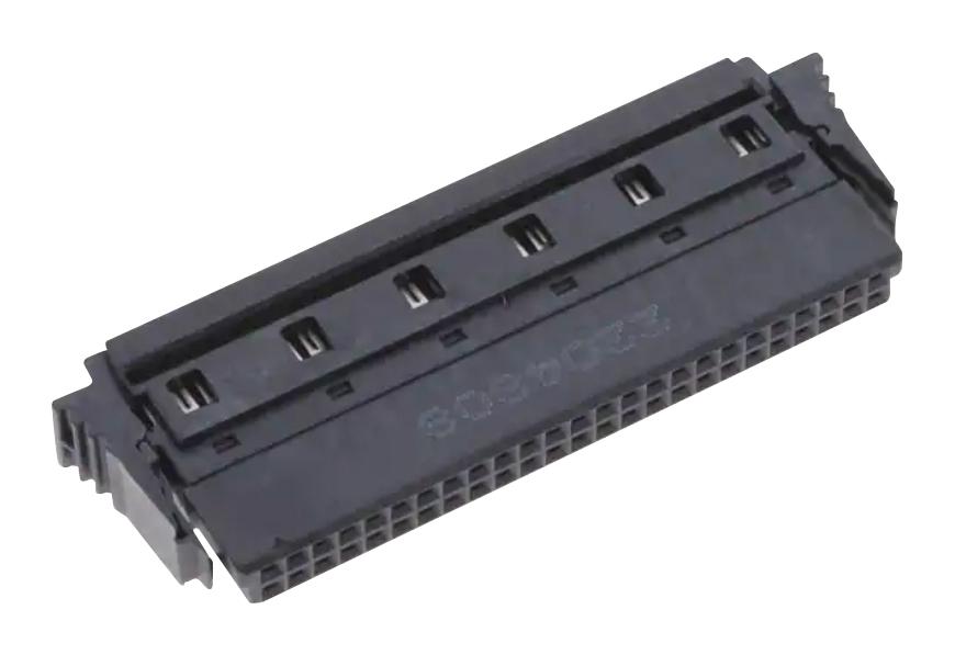 Te Connectivity 214347-E Conn, Idc Rcpt, 50Pos, 2Row, 1.27mm