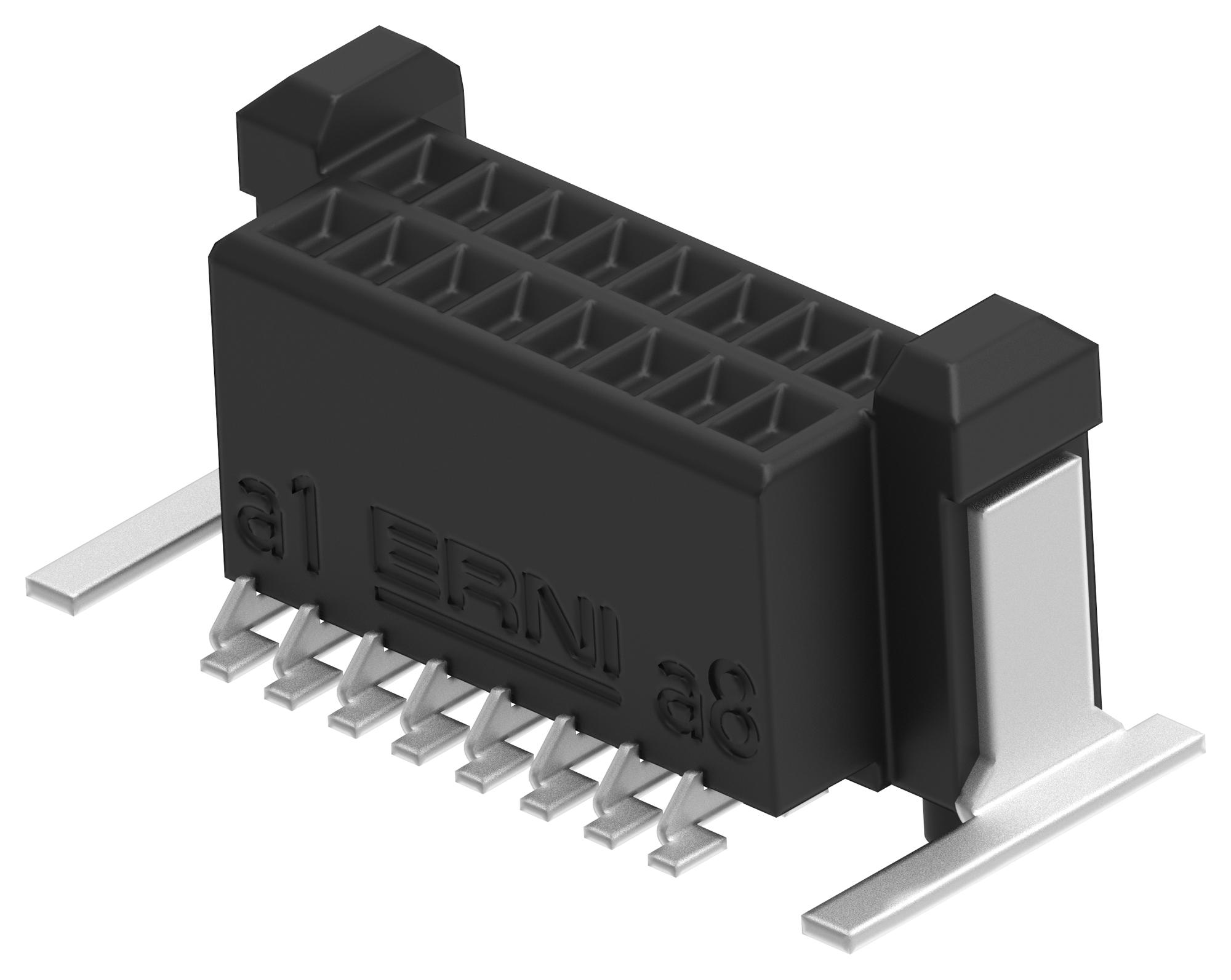 Erni / Te Connectivity 294001-E Microcon Female Connector 74Ak5359