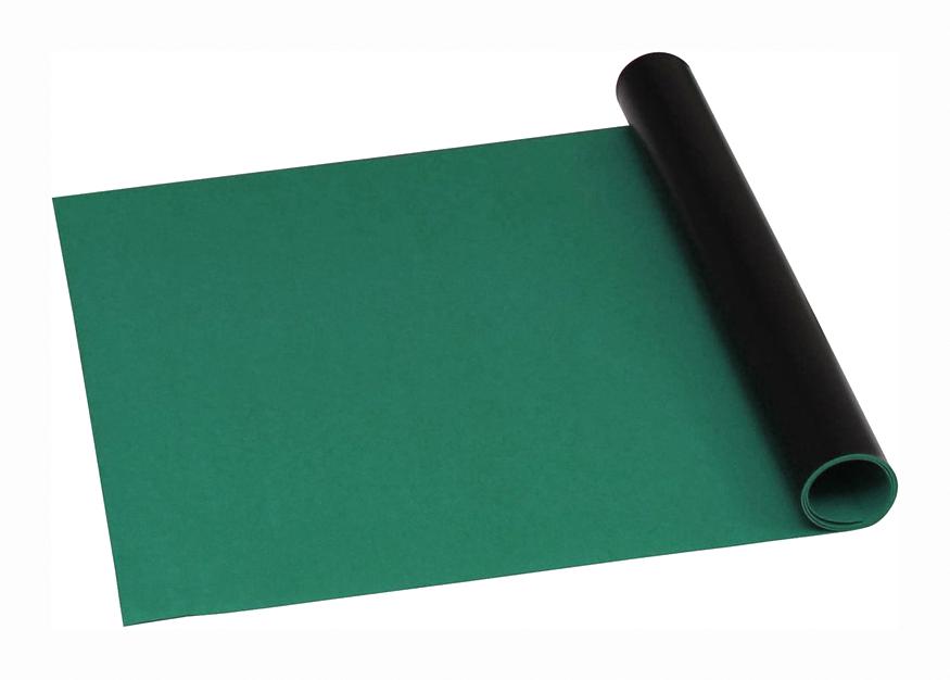 Desco 65148 Mat Roll, Vinyl, Green, 48 X 50