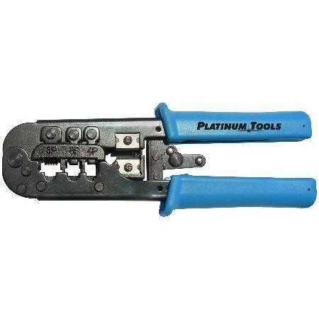 Platinum Tools 12503C Modular Plug Crimp Tool