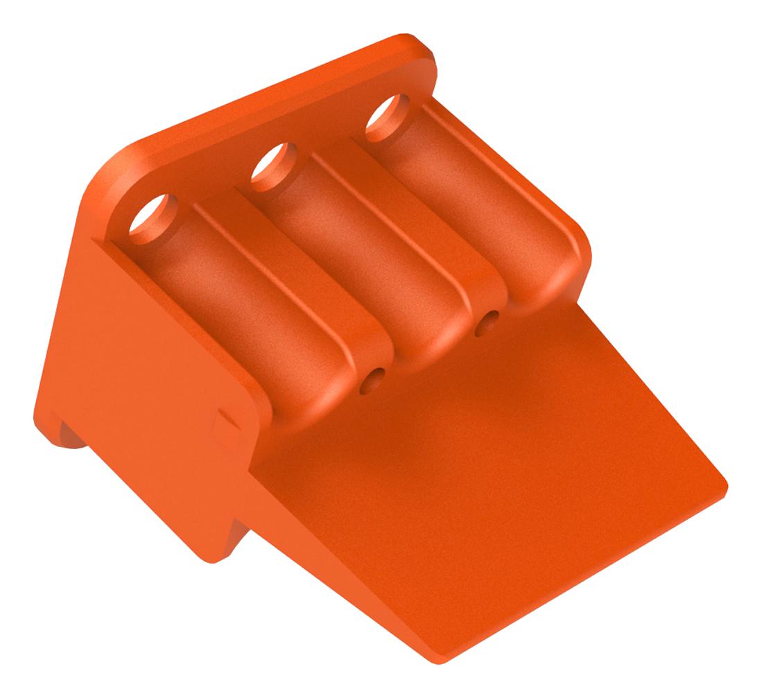 Amphenol Sine/tuchel Awp-6S. Wedgelock, 6Pos, Thermoplastic, Orange