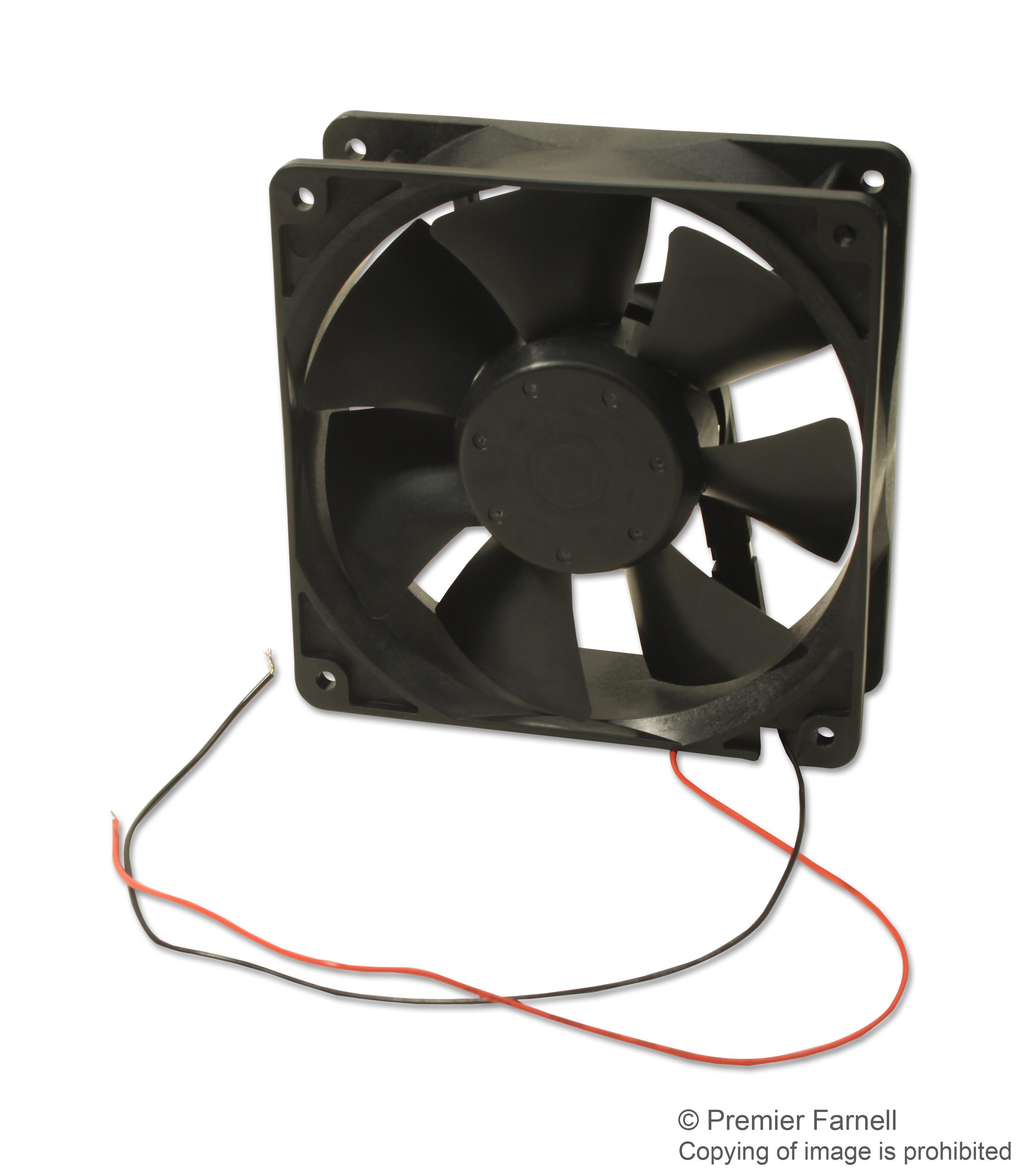 Nmb Technologies 4715Kl-07W-B30-E00 Dc Fan, Axial, 119mm X 119mm X 38mm, 48V