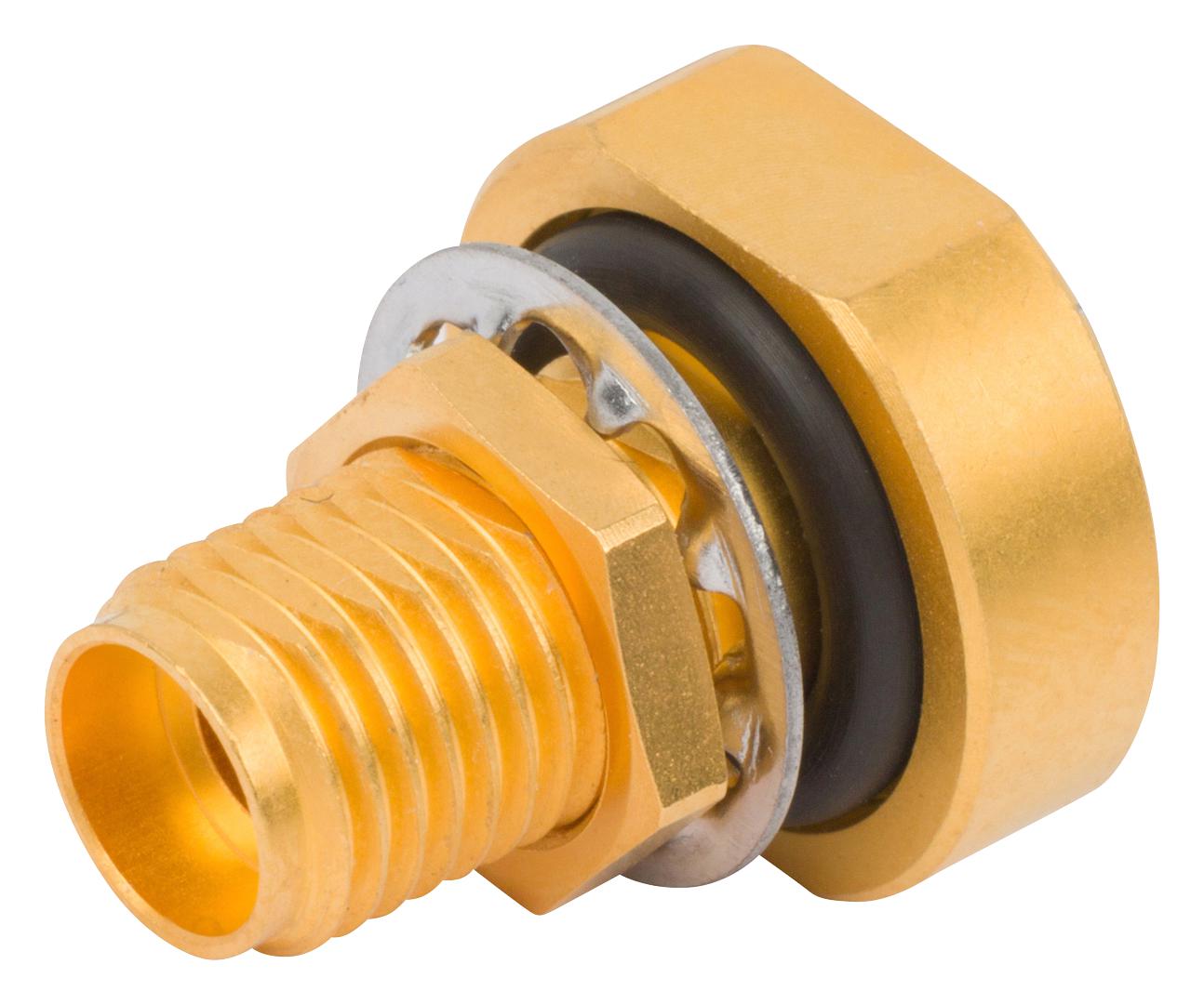 Amphenol SV Microwave 1521-80001 Rf Coax Connector, 2.92mm Jack, 50 Ohm