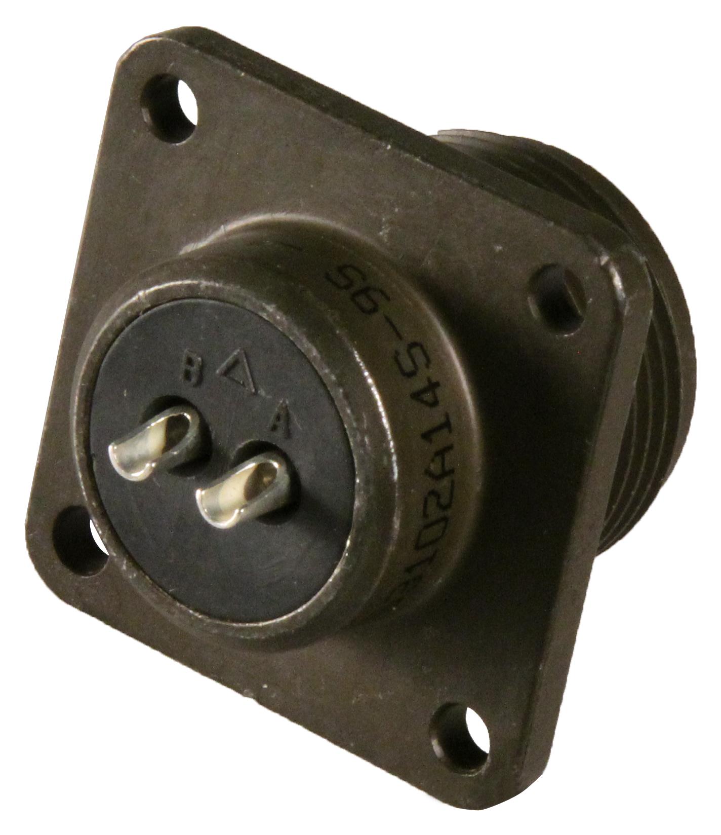 Amphenol Industrial Ms3102A14S-9S. Circular Connector, Rcpt, 14S-9, Box Mount