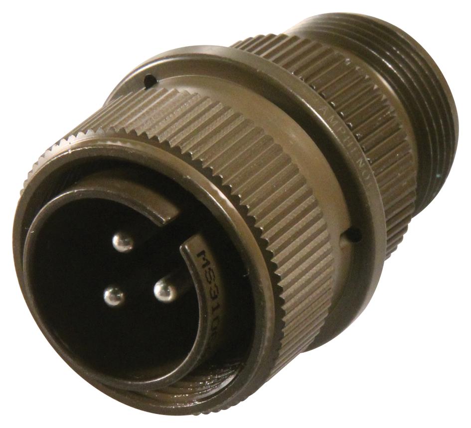 Amphenol Industrial Ms3106A16-10P. Circular Connector, Plug, 16-10, Cable