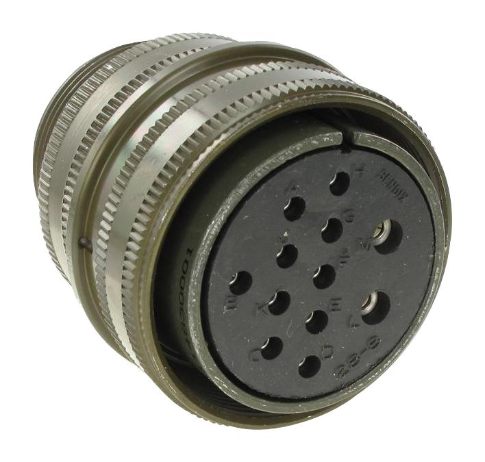 Amphenol Industrial Ms3106A28-6S. Mil Spec Circular Connector, Plug, 3P, 28-6