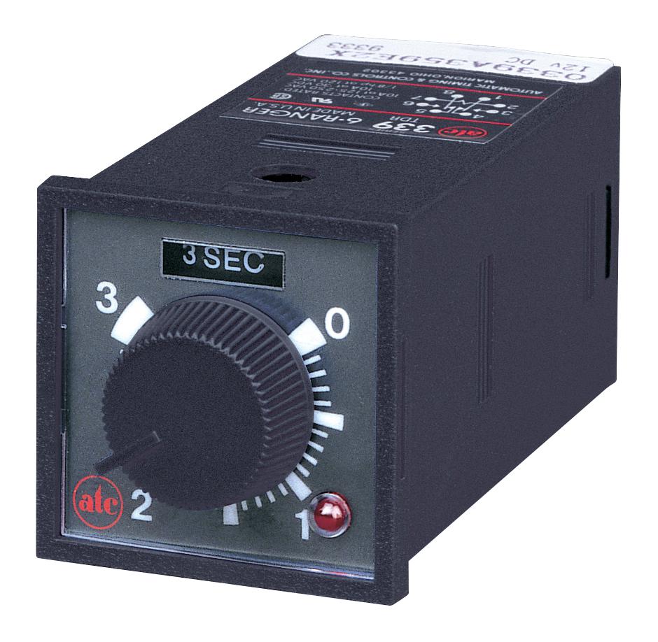 Atc 339B200Q2X Solid State Time Delay, 10A, 120Vac, Skt