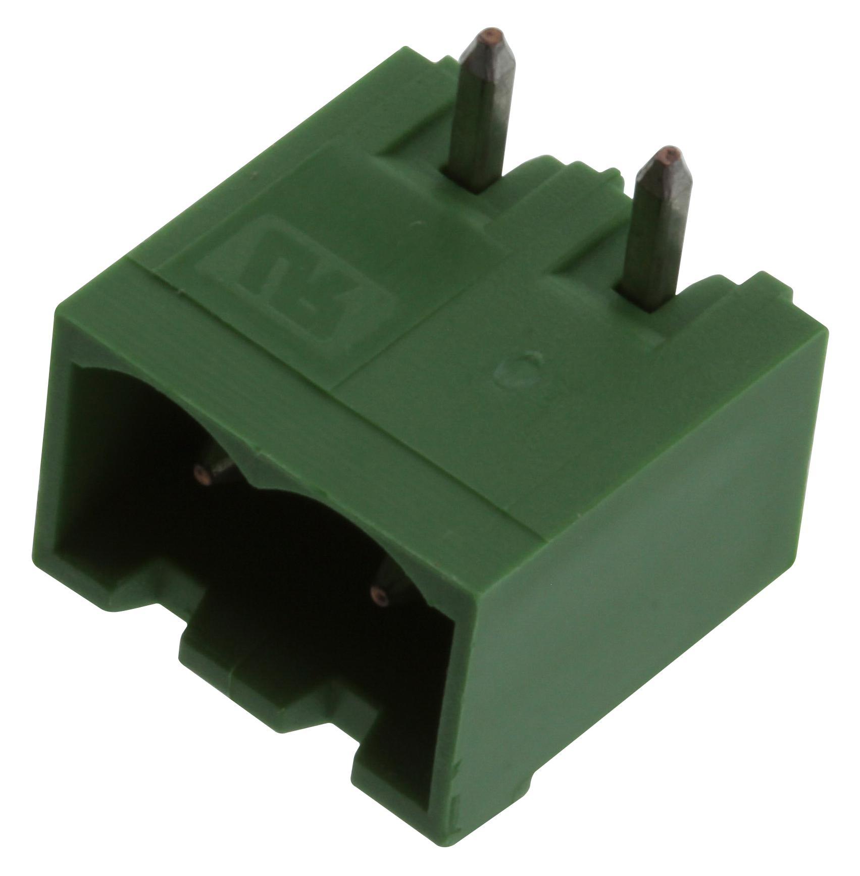 Amp Connectors / Te Connectivity 796644-2 Terminal Block, Wtb, 2Pos, 30-12Awg, Th